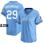 Dan Quisenberry Men's Kansas City Royals Light Blue Limited Throwback Cooperstown Collection Jersey