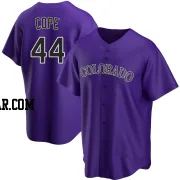 Daniel Cope Men's Colorado Rockies Purple Replica Alternate Jersey