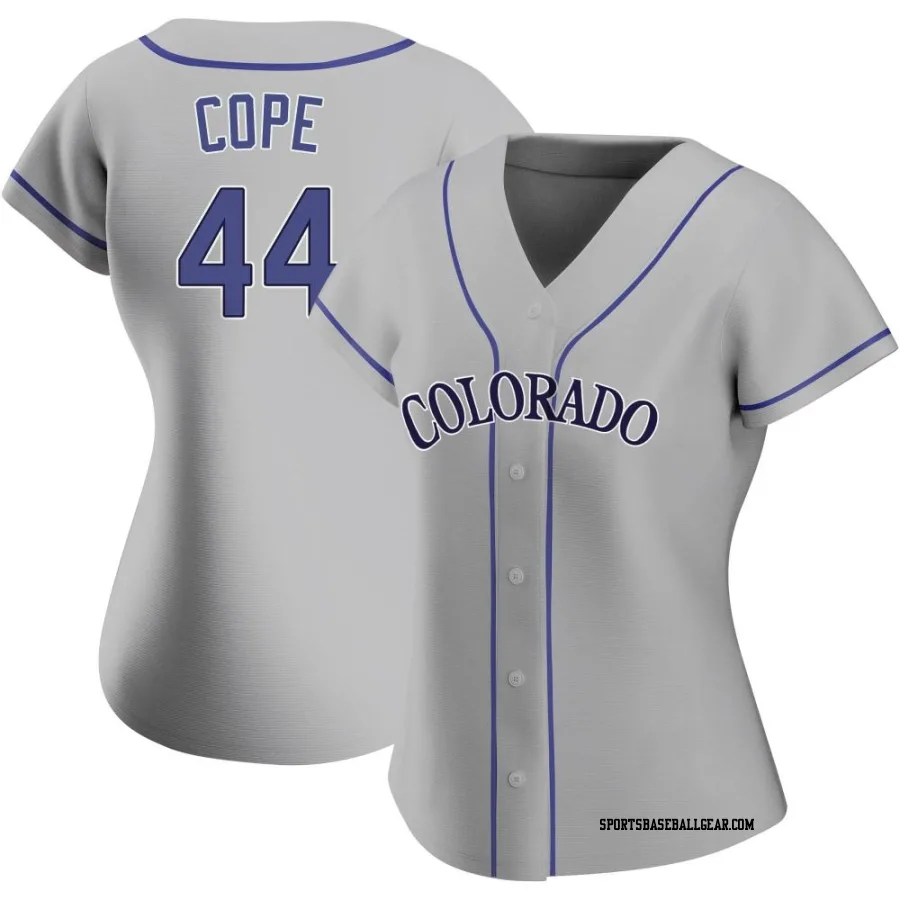 Daniel Cope Women's Colorado Rockies Gray Authentic Road Jersey