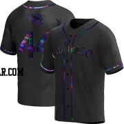 Daniel Cope Youth Colorado Rockies Black Holographic Replica Alternate Jersey