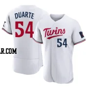 Daniel Duarte Men's Minnesota Twins White Authentic Home Jersey