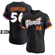 Daniel Johnson Men's San Francisco Giants Anthracite Elite 2025 City Connect Jersey