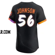 Daniel Johnson Men's San Francisco Giants Anthracite Elite 2025 City Connect Jersey