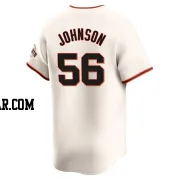 Daniel Johnson Men's San Francisco Giants Cream Elite Home Jersey