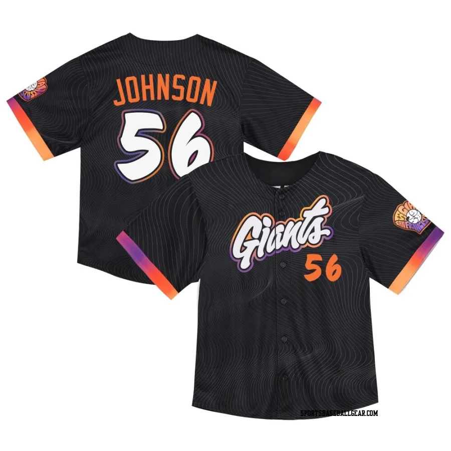 Daniel Johnson Toddler San Francisco Giants Anthracite Limited 2025 City Connect Jersey