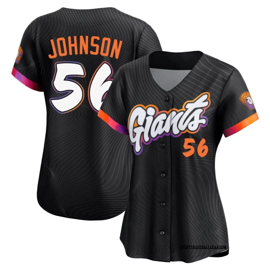 Daniel Johnson Women's San Francisco Giants Anthracite Limited 2025 City Connect Jersey