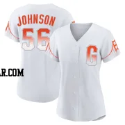 Daniel Johnson Women's San Francisco Giants White Authentic 2021 City Connect Jersey