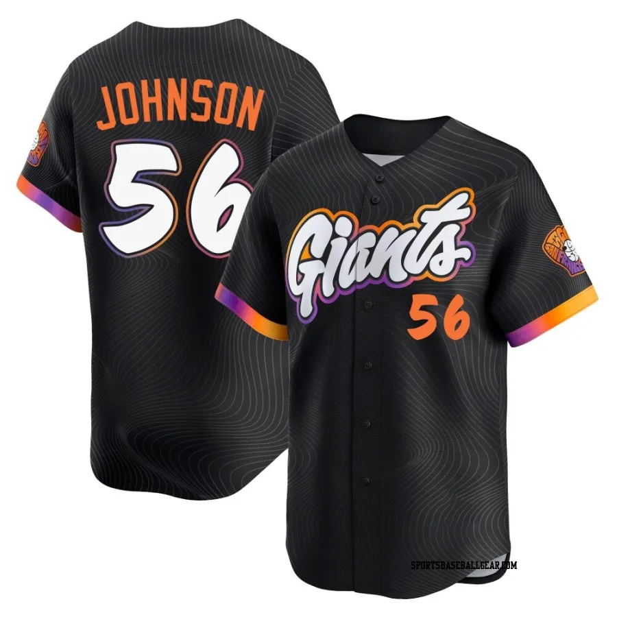 Daniel Johnson Youth San Francisco Giants Anthracite Limited 2025 City Connect Jersey