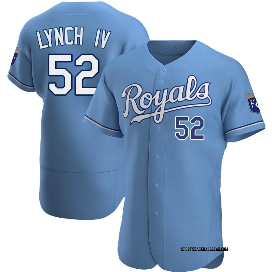 Daniel Lynch IV Men's Kansas City Royals Light Blue Authentic Alternate Jersey