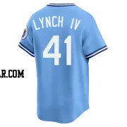 Daniel Lynch IV Youth Kansas City Royals Light Blue Limited Throwback Cooperstown Collection Jersey