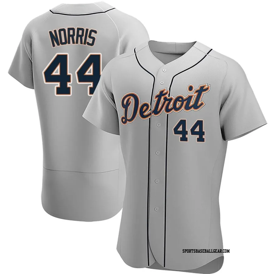 Daniel Norris Men's Detroit Tigers Gray Authentic Road Jersey