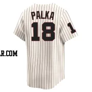 Daniel Palka Men's Chicago White Sox Cream Limited Throwback Cooperstown Jersey