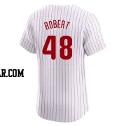 Daniel Robert Men's Philadelphia Phillies White Elite Home Jersey