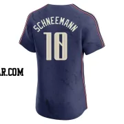 Daniel Schneemann Men's Cleveland Guardians Navy Elite 2024 City Connect Jersey