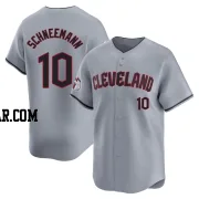 Daniel Schneemann Youth Cleveland Guardians Gray Limited Road Jersey