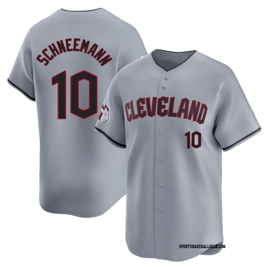 Daniel Schneemann Youth Cleveland Guardians Gray Limited Road Jersey
