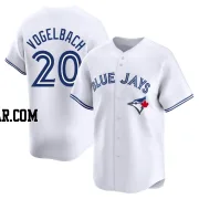 Daniel Vogelbach Men's Toronto Blue Jays White Limited Home Jersey