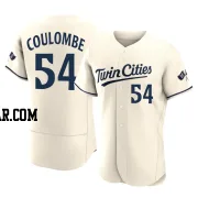 Danny Coulombe Men's Minnesota Twins Cream Authentic Alternate 2023 Jersey