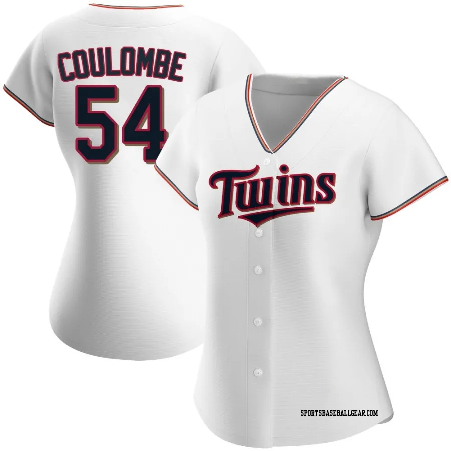 Danny Coulombe Women's Minnesota Twins White Replica Home Jersey