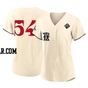 Danny Coulombe Women's Texas Rangers Cream Authentic 2023 City Connect 2023 World Series Jersey