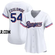 Danny Coulombe Women's Texas Rangers Gold Limited White 2024 Collection Jersey