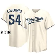 Danny Coulombe Youth Minnesota Twins Cream Replica Alternate Jersey