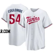 Danny Coulombe Youth Minnesota Twins White Replica Home Jersey