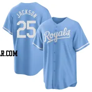 Danny Jackson Men's Kansas City Royals Light Blue Replica 2022 Alternate Jersey