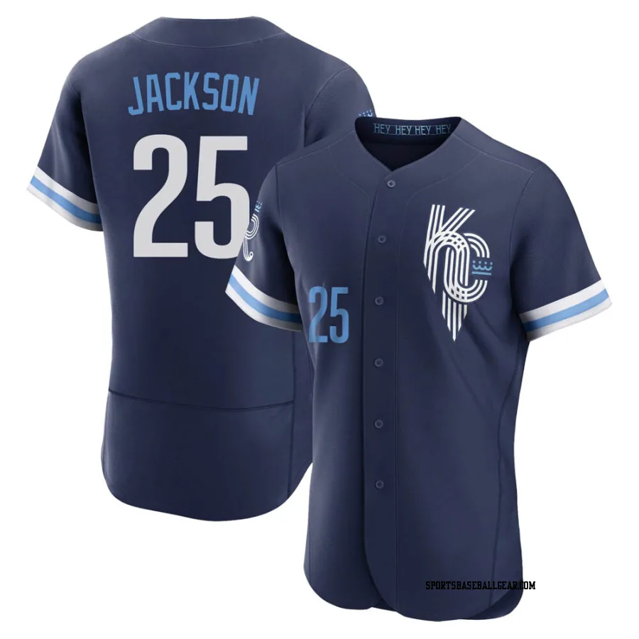 Danny Jackson Men's Kansas City Royals Navy Authentic 2022 City Connect Jersey