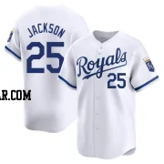 Danny Jackson Men's Kansas City Royals White Limited Home Jersey