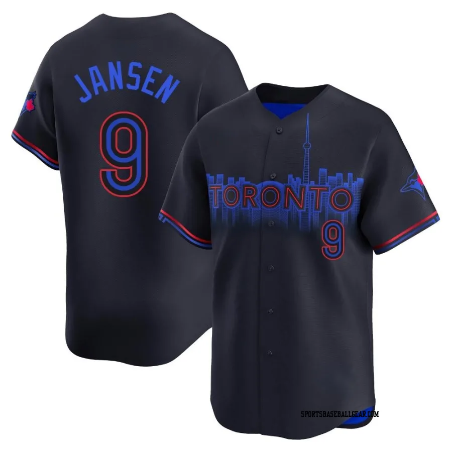 Danny Jansen Men's Toronto Blue Jays Black Limited 2024 City Connect Jersey