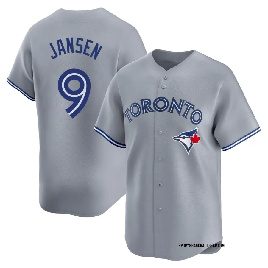 Danny Jansen Men's Toronto Blue Jays Gray Limited Away Jersey