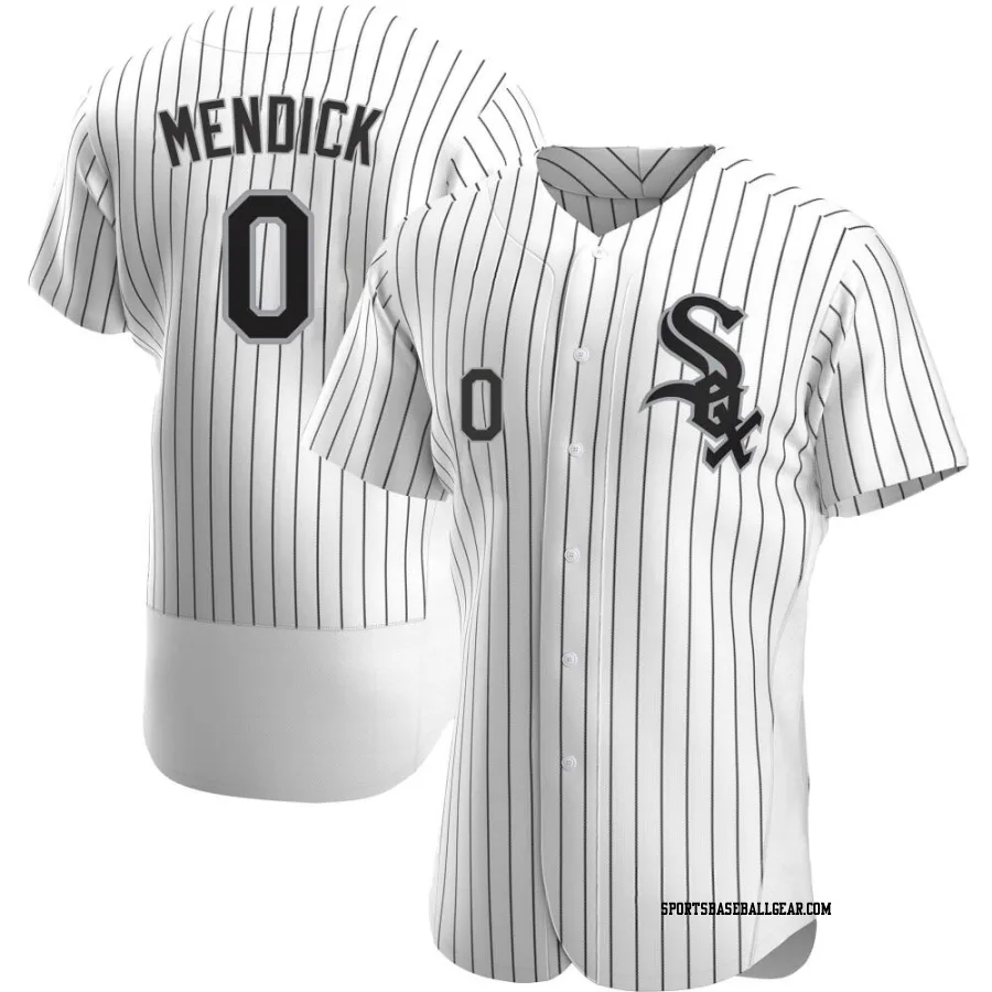Danny Mendick Men's Chicago White Sox White Authentic Home Jersey
