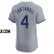 Danny Tartabull Men's Kansas City Royals Gray Elite Road Jersey