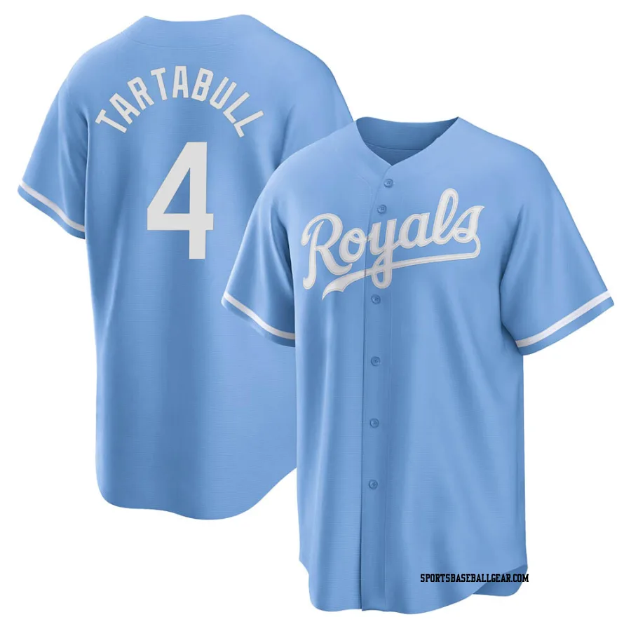 Danny Tartabull Men's Kansas City Royals Light Blue Replica 2022 Alternate Jersey
