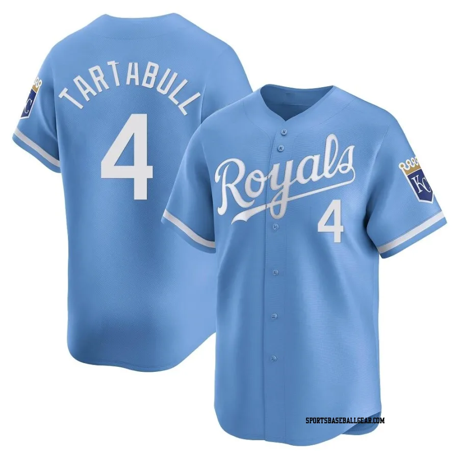 Danny Tartabull Youth Kansas City Royals Light Blue Limited Alternate Jersey