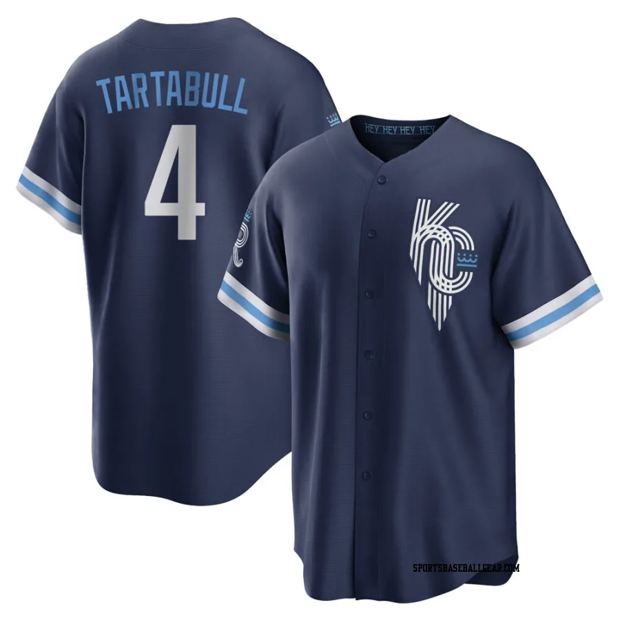 Danny Tartabull Youth Kansas City Royals Navy Replica 2022 City Connect Jersey
