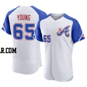 Danny Young Men's Atlanta Braves White Authentic 2023 City Connect Jersey