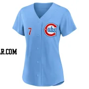 Dansby Swanson Women's Chicago Cubs Royal Limited 2nd Alternate Jersey