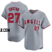 Darin Erstad Youth Los Angeles Angels Gray Limited Away Jersey
