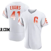 Darrell Evans Men's San Francisco Giants White Authentic 2021 City Connect Jersey