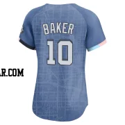 Darren Baker Women's Washington Nationals Blue Limited 2025 City Connect Jersey