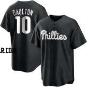 Darren Daulton Youth Philadelphia Phillies Black/White Replica Jersey