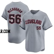 Darren McCaughan Men's Cleveland Guardians Gray Limited Road Jersey