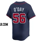 Darren O'Day Men's Atlanta Braves Navy Limited Alternate Jersey