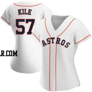 Darryl Kile Women's Houston Astros White Authentic Home Jersey