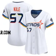 Darryl Kile Women's Houston Astros White Limited 2025 City Connect Jersey