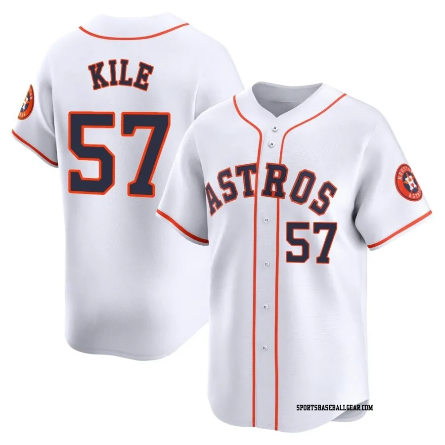 Darryl Kile Youth Houston Astros White Limited Home Jersey