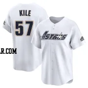 Darryl Kile Youth Houston Astros White Limited Throwback Cooperstown Collection Jersey