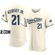 DaShawn Keirsey Jr. Men's Minnesota Twins Cream Authentic Alternate 2023 Jersey